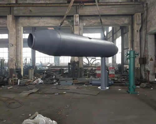 2019年底完成的集粒器，材質16Mn叫低合金-強度結構鋼